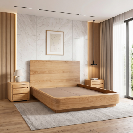 CAMA BALI CON MESITAS