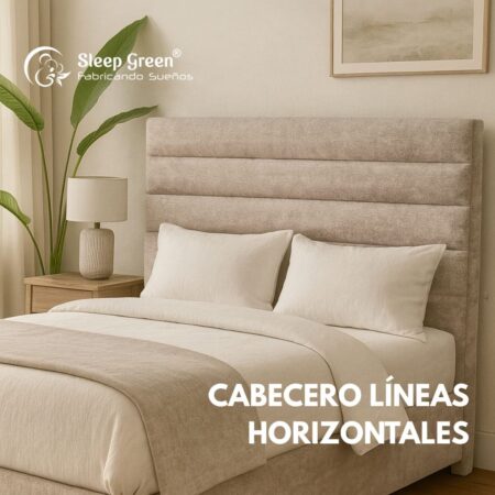 CABECERO LÍNEAS HORIZONTALES